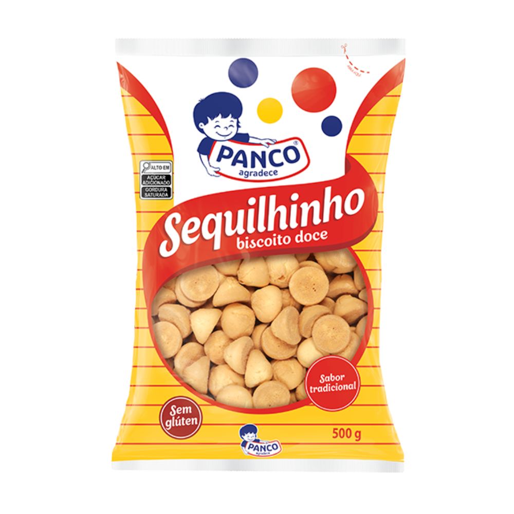 Biscoito Sequilho Sem Glúten Panco 500g