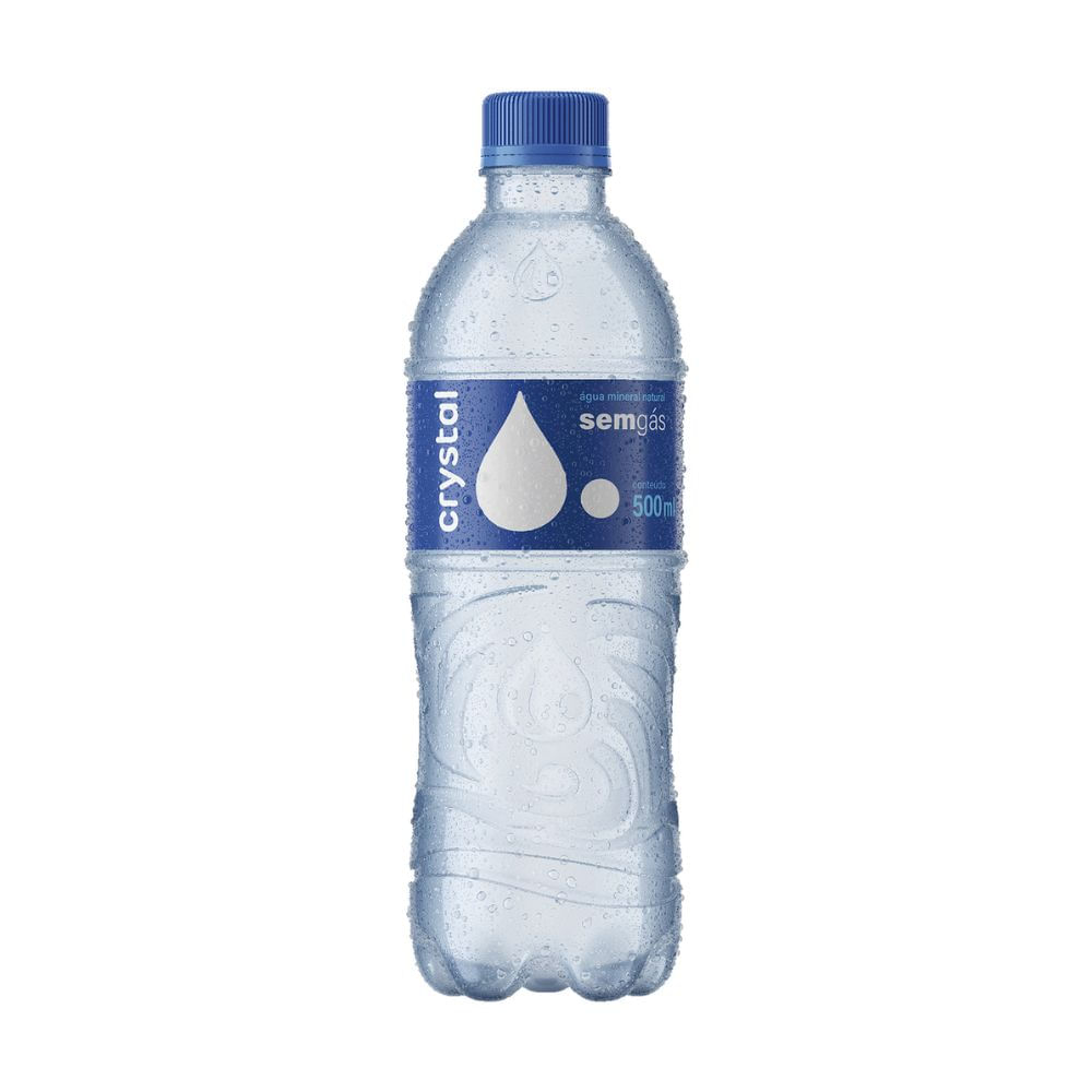 Água Mineral sem Gás Crystal 500ml
