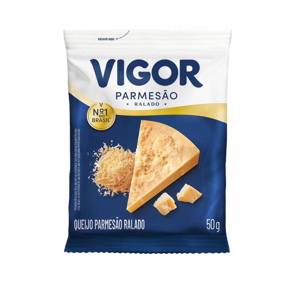 Queijo Parmesão Ralado Vigor 50g