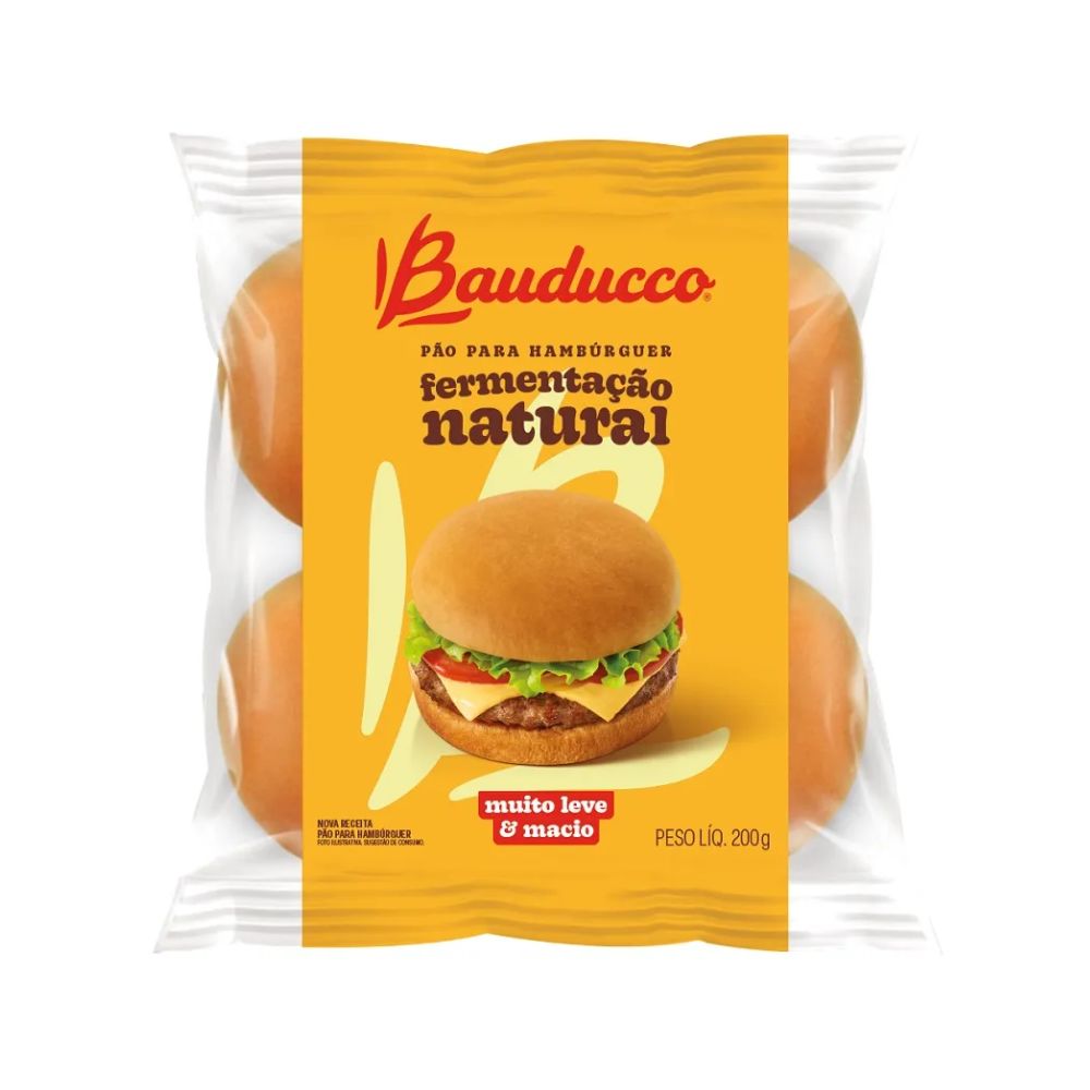 Pão Hambúrguer Bauducco 200g