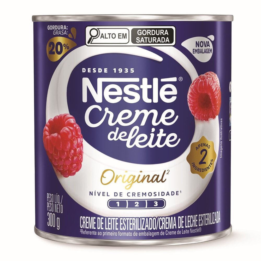 Creme de Leite Tradicional Nestlé Lata 300g