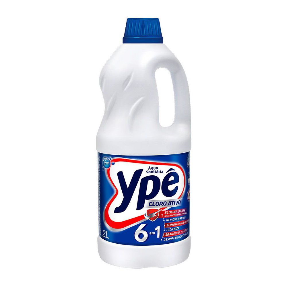 Água Sanitária Ypê 2 Litros