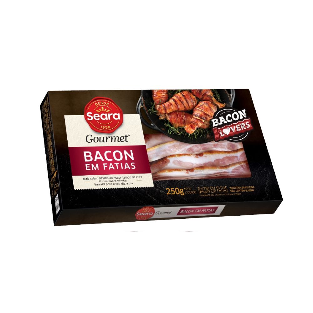 Bacon em Fatias Seara Gourmet 250g