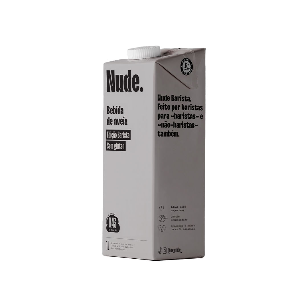 Leite de Aveia Barista Nude 1L