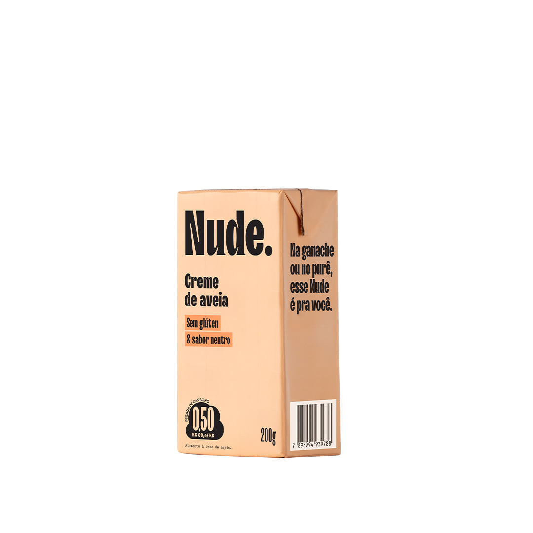 Creme de Aveia Sem Glúten Nude 200g