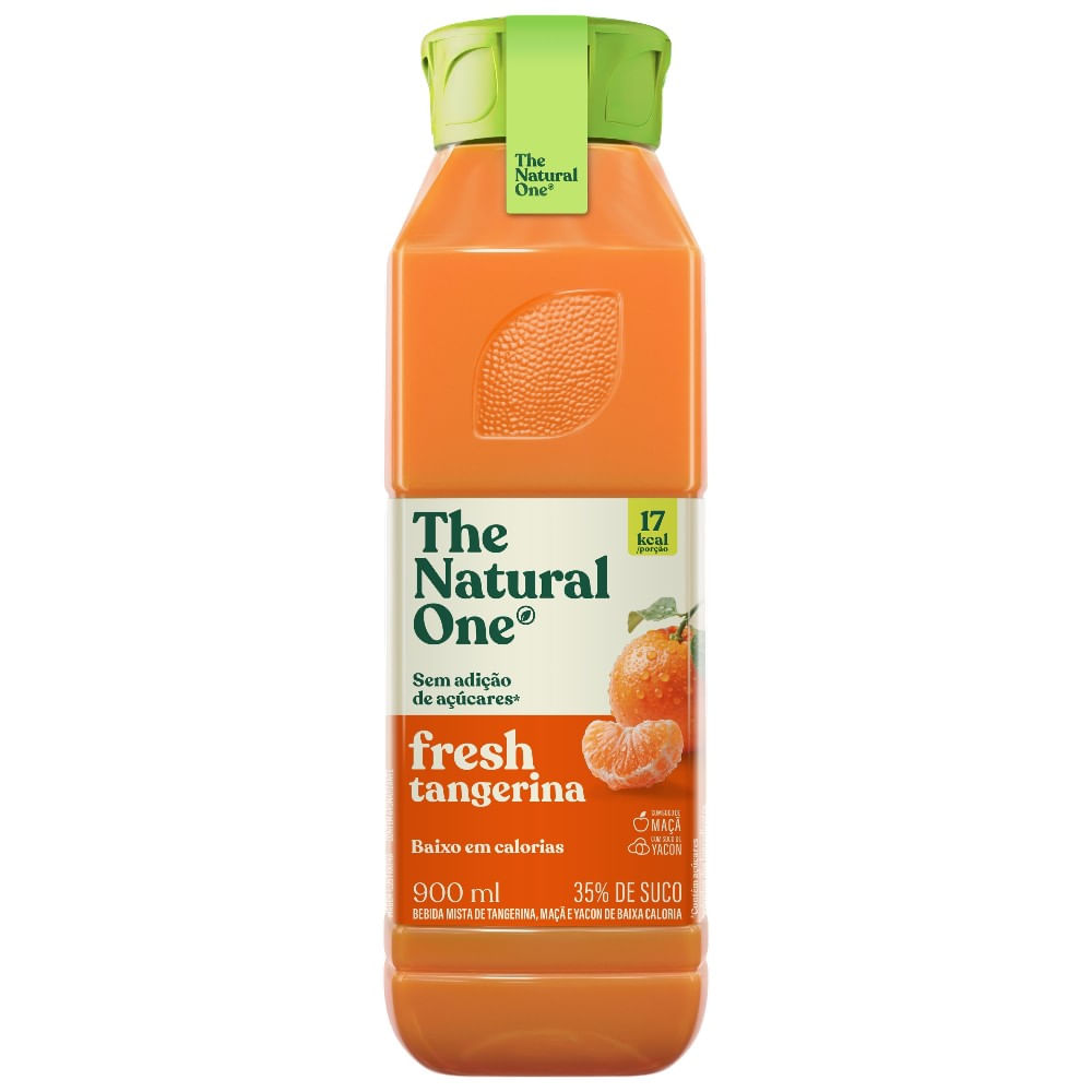 Suco Fresh Tangerina Ambiente Sem Adição de Açúcar The Natural One 900ml