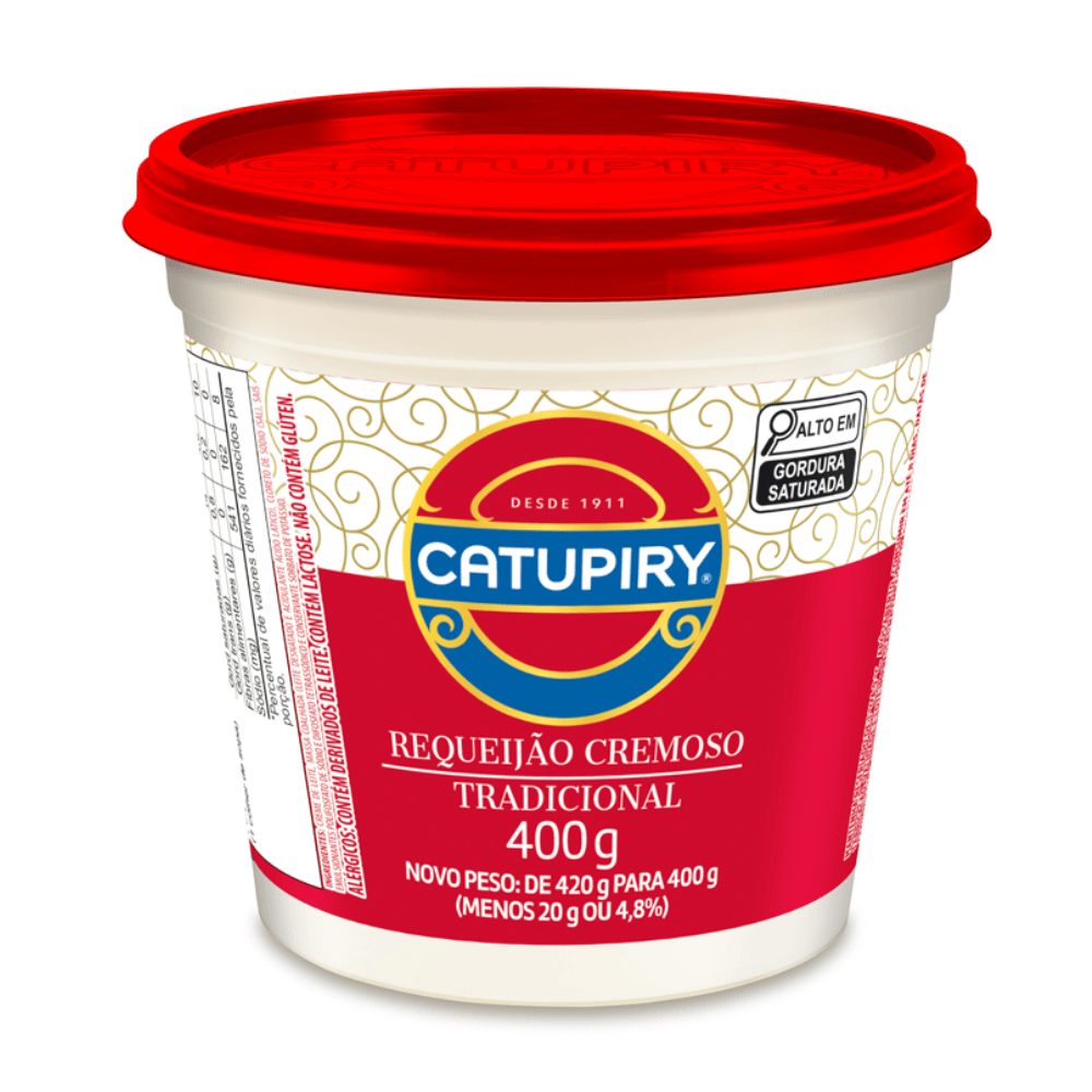 Requeijão Cremoso Tradicional Catupiry 400g