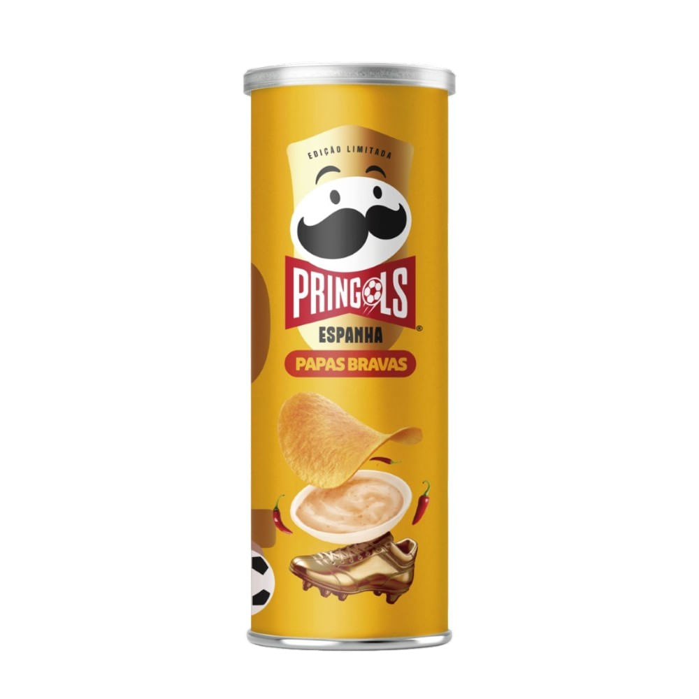 Batata Papas Bravas Espanha Copa 2026 Pringles 100g
