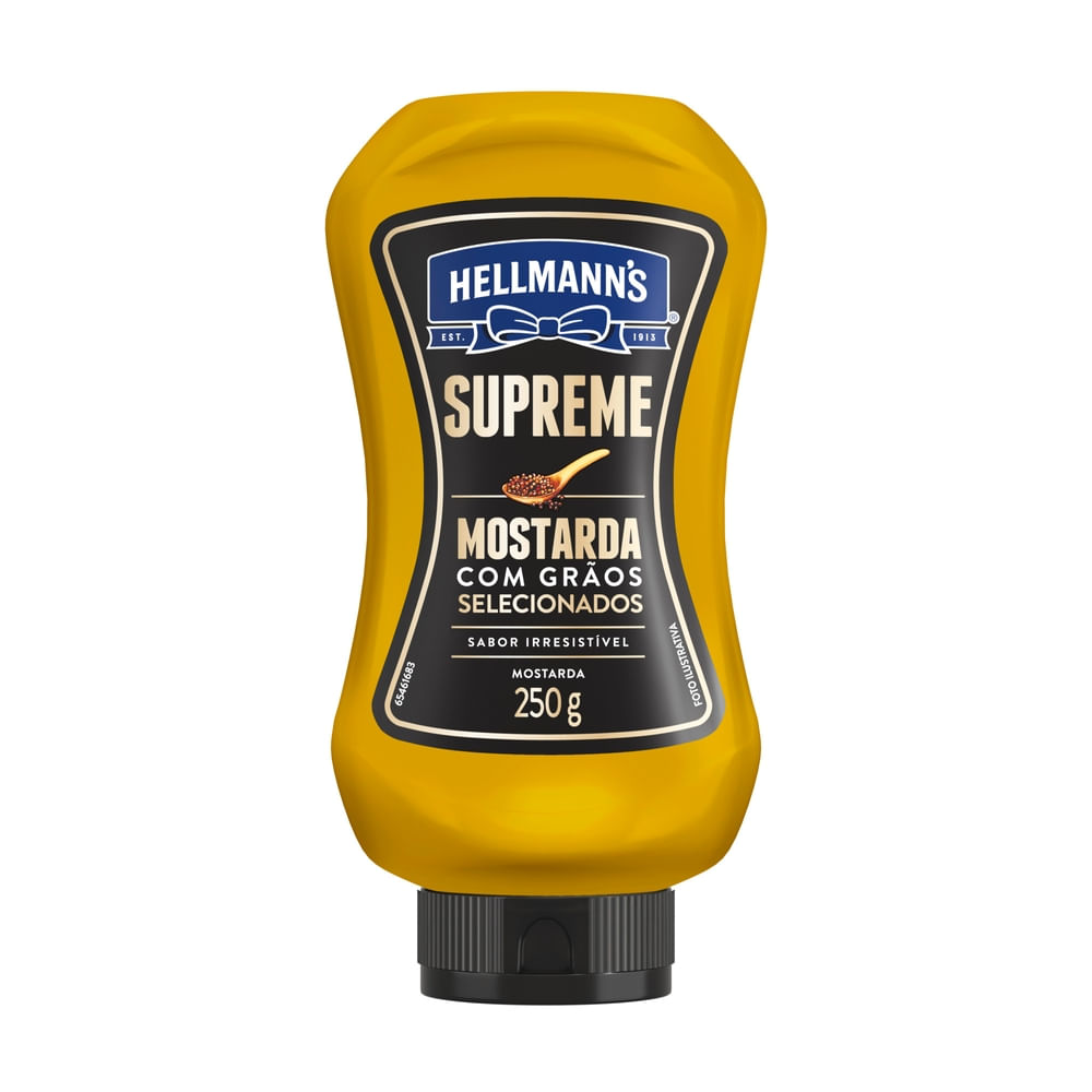 Mostarda com Grãos Supreme Hellmann's 250g