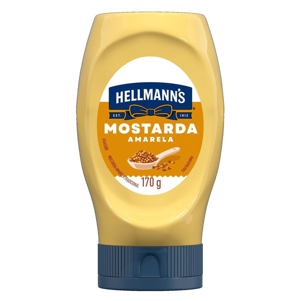 Mostarda Squeeze Hellmanns 170g